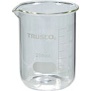 【SALE価格】TRUSCO ガラスビーカー 200ml ( GB-200 ) トラスコ中山(株)