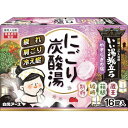 白元 いい湯旅立ち にごり炭酸湯 やすらぎの宿 16錠 ( 22061-7 ) 【16個セット】 白元アース(株) 【メーカー取寄】