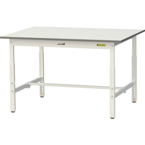 ヤマテック ワークテーブル150シリーズ 高さ調整タイプ W1200×D900×H600~900 ( SUPA-1290-WW ) 山金工業(株)