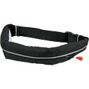 OCEANLIFE 手動膨張式ウエストタイプ 小型船舶用ライフジャケット ブラック TYPE A ( WR-3-BK ) (株)オーシャン・ライフ