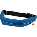 OCEANLIFE 手動膨張式ウエストタイプ 小型船舶用ライフジャケット ブルー TYPE A ( WR-3-BL ) (株)オーシャン・ライフ