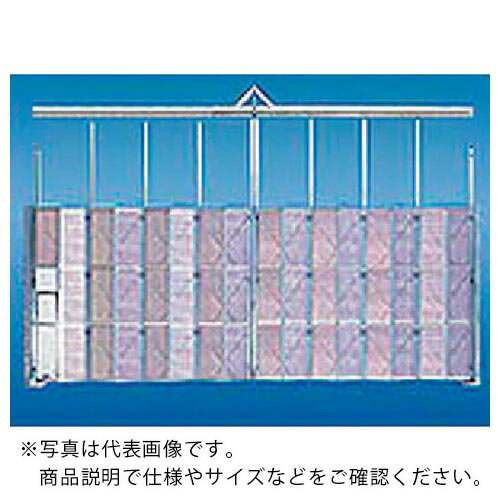 ゲート工業 基礎不要パネルゲート 高さ4.5mX間口5.4m 全面メッシュパネル ( EG-3Z1-54 ) 【メーカー取寄】