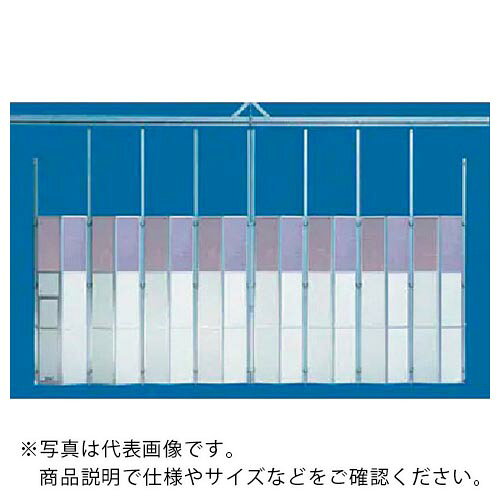 ゲート工業 基礎不要パネルゲート 高さ4.5mX間口5.4m 上部メッシュパネル ( EG-3T-54 ) 【メーカー取寄】