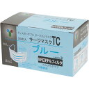 【SALE価格】竹虎 サージマスクTC ブルー 50枚入 ( 076115 ) (株)竹虎