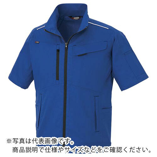 樂天商城 - アイトス ニュームービンカット 春夏半袖ブルゾン ロイヤルブルー S ( AZ3332-006-S ) 【メーカー取寄】