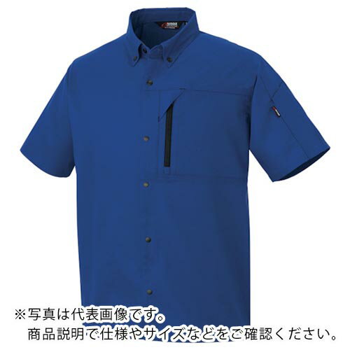 アイトス ニュームービンカット 春夏半袖シャツ ロイヤルブルー S ( AZ3337-006-S ) アイトス(株) 【メーカー取寄】