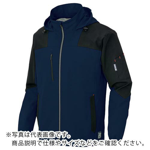 アイトス フードインジャケット AZ10313-008 ネイビー 6L ( AZ10313-008-6L ) アイトス(株) 【メーカー取寄】