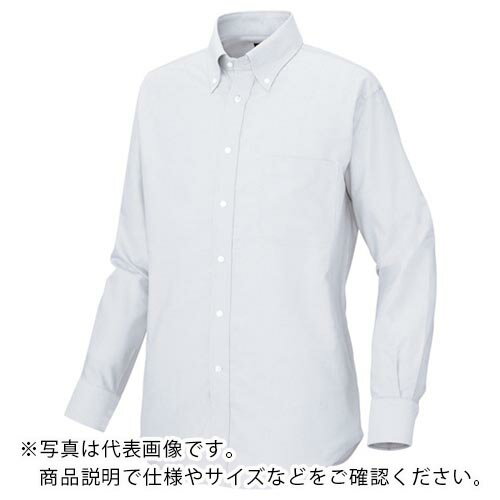 アイトス エコテックス長袖シャツ(男女兼用) AZ7882 ホワイト 3L ( AZ7882-001-3L ) アイトス(株) 【メーカー取寄】