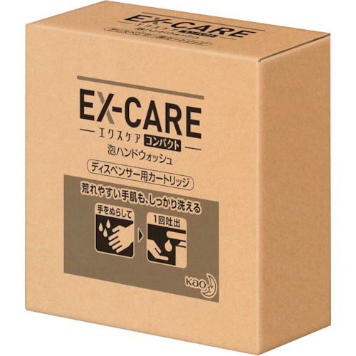 Kao　業務用EX－CARE　コンパクト　泡ハンドウォッシュ　専用オートディスペンサー用カートリッジ　500mL　　 ( 367341 )  花王グループカスタマー