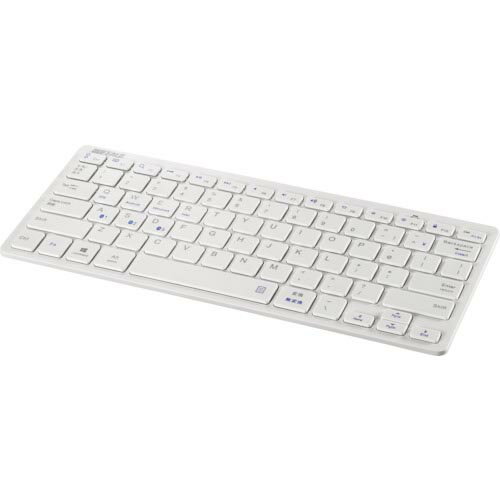BUFFALO Bluetooth 3.0対応 コンパクトキーボード ホワイト ( BSKBB310WH ) (株)バッファロー 【メーカー取寄】