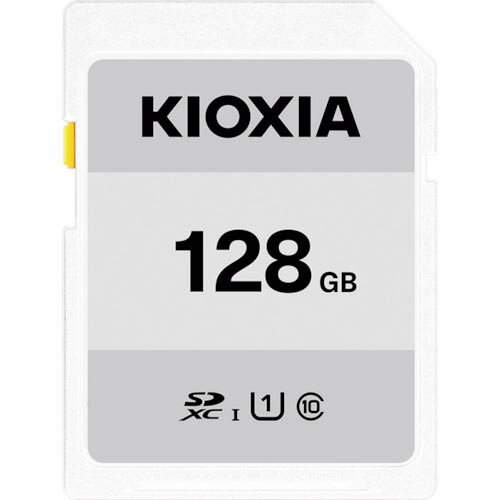 KIOXIA ベーシックSDメモリカード 128GB KSDB-A128G ( 1001276KSDB-A128G ) キオクシア(株)