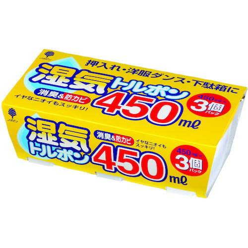 novopin 湿気トルポン450mL 3個パック ( J-6001 ) 【12Pkセット】 (株)小久保工業所 【メーカー取寄】