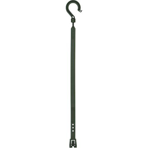 NICHIDO 万能フッカー 400mm 丸フック付 【オリーブグリーン】 ( BH-400SH-OG ) 日動工業(株)