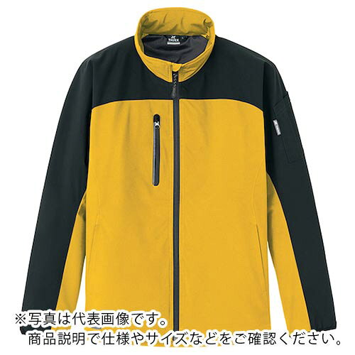 アイトス 吸湿発熱ストレッチ軽防寒ジャケット 8576-019 イエロー S ( AZ8576-019-S ) 【メーカー取寄】