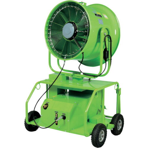 スーパー工業 200Vミスト発生機 (3.1kW) 移動式ファンタイプ ( SFJ-3200W-2 )