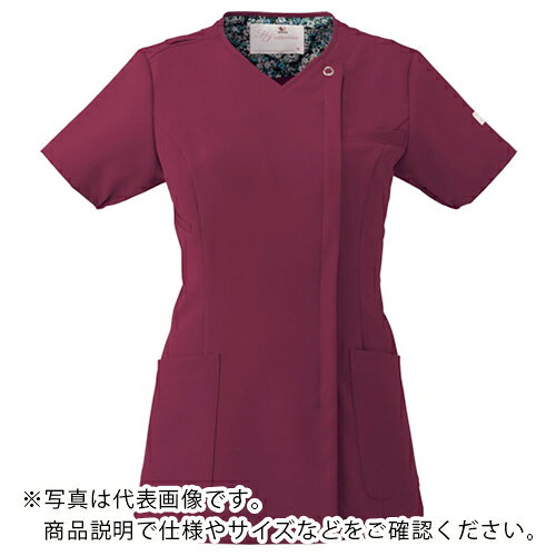 FOLK レディスジップスクラブ ガーネット LL ( HI704-8-LL ) フォーク(株) 【メーカー取寄】