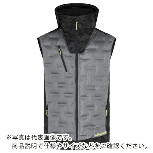 NORTHWAYS ( France　Textile ) ワークダウンベスト グレー Sサイズ ( 1104-GR-S )(4.0)