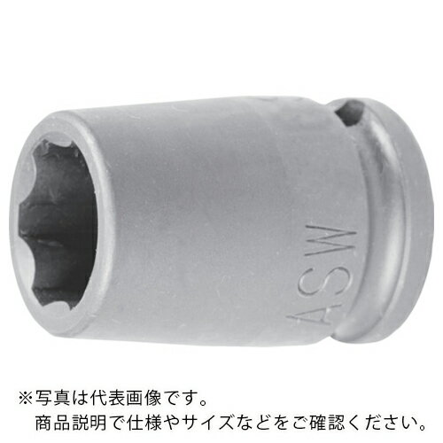 Rakuten - 【SALE価格】ASW 【売切廃番】マグネット付きインパクト用ソケット 対辺17 差込角12.7 ( 072116 )