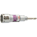 TONE ソケットビット(電動工具用) 差替式ユニバーサルビットソケット 対辺寸法22mm ( 2BNU-22 ) TONE(株)