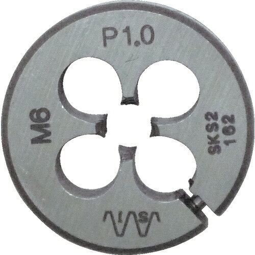 【SALE価格】IS ( イシハシ精工 ) ねじ切り丸ダイス メートルねじ・並目 25径 M8X1.25 ( IS-RD-25-M8X1.25 )