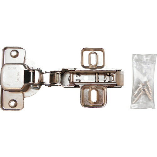 WAKI ( 和気産業 ) スライド丁番 NS‐3521 35mm 全かぶせ キャッチ付き ( NS-3521 )