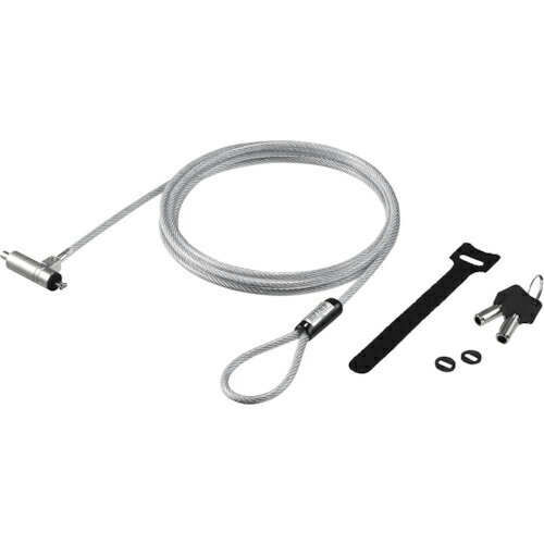 BUFFALO シリンダー錠タイプワイヤーロック Nanoスロット対応 ( BLC09 ) (株)バッファロー