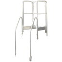 【SALE価格】TRUSCO 踏み台TDAD用フルセット手すり 高さ900mm 本体高さ0.90m~1.80m用 ( TDAD-TF ) トラスコ中山(株)(4)