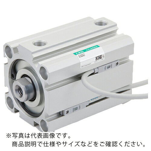 特長：一般環境から特定用途まで幅広くシリーズを取り揃えた省スペースシリンダです。シリンダスイッチ溝を4面すべてに配置しました。配管ポートと同一面にもシリンダスイッチを搭載でき、視認性、メンテナンス性をアップしました。ロッド先端はめねじです。オプションでおねじタイプもあります。多くのCKD商品で採用しているT形スイッチの搭載が可能です。スイッチの統一化によりお客様での在庫削減に貢献します。六角穴付きボルトでダイレクト取付可能です。通しボルト、ねじ込みの両方の取付けができます。用途：ロボットハンド・クランプ・昇降・位置決め・圧入などに。仕様：チューブ内径(mm)：32ストローク(mm)：50配管ポート口径：Rc1/8取付支持形式：ダイレクト取付シリンダスイッチ仕様：無接点1色表示式3線シリンダスイッチリード線長さ(m)：1シリンダスイッチ個数：2個付最高使用圧力（MPa）：1最低使用圧力（MPa）：0.1耐圧力（MPa）：1.6周囲温度（℃）：−10〜60（但し、凍結なきこと）使用ピストン速度（mm/s）：50〜500許容吸収エネルギー（J)：0.025複動・片ロッド形・スイッチ付シリンダスイッチ用磁石無しゴムクッションなし　●メーカー取寄商品について 本商品はメーカーからの取寄商品となります。 納期は、メーカー確認後、メールでご連絡させて頂きます。 在庫状況、生産状況によっては、かなり納期がかかる場合もございます。 　※お急ぎの場合は、ご注文前の納期確認も承りますので、　　お気軽にお問い合わせください。 　●代表画像について 商品によっては、代表画像を使用している場合がございます。 商品のカラー、サイズなどが異なる商品をイメージ画像として 使用させて頂いている場合がございます。 必ず、商品の品番と仕様をご確認のうえ、ご注文お願いいたいます。 　●北海道・沖縄・離島・一部地域の送料について 別途追加で送料がかかる場合がございます。 送料がかかる場合は、メールにて送料をご連絡させて頂き、 お客様にご了承頂いてからの手配となります。 　●お買上げ明細書の廃止について 当店では、個人情報保護と環境保護の観点から同封を廃止しております。 お買上げ明細書が必要な場合は、備考欄に「お買上げ明細必要」と 記載お願いいたします。 当店からの出荷の場合は、同封にて発送させて頂きます。 （※メーカー直送の場合は、PDFデータをメールさせて頂きます。）