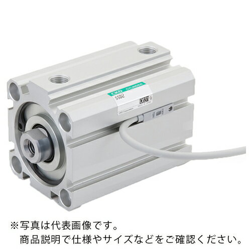 樂天商城 - CKD スーパーコンパクトシリンダ スイッチ用マグネット内蔵 SSD2-Lシリーズ スイッチ付き ( SSD2-L-63-45-T2H-H )