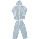 【SALE価格】TRUSCO レインスーツ Mサイズ クリア ( TRW90M ) トラスコ中山(株)