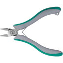 【SALE価格】TTC Trinity 先細(セミフラッシュ)ニッパー 全長121mm ( TM-15 ) (株)ツノダ