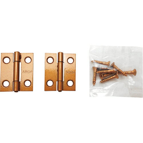 WAKI ( 和気産業 ) 薄口カラー丁番 VE‐009 25mm ゴールド ( VE-009 ) 【メーカー取寄】