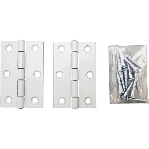 WAKI ( 和気産業 ) 厚口カラー丁番 VE‐029 64mm 白 ( VE-029 ) 【メーカー取寄】