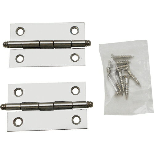 WAKI ( 和気産業 ) Nメッキ義星丁番 丸 VF‐018 51mm ( VF-018 ) 【メーカー取寄】