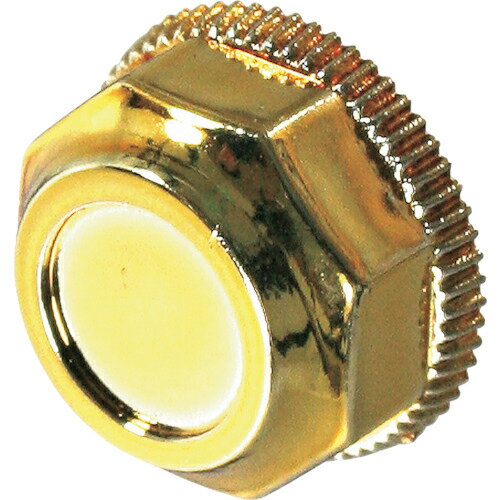 WAKI ( 和気産業 ) 石突き 平型 6mm ゴールド 1個入り ( US-009 ) 【メーカー取寄】
