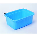 SANKO　pla　500457　キングタライ　角型　110L栓付　B　ブルー　　　　 ( 50045 ) （株）サンコープラスチック