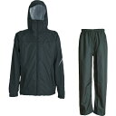 TRUSCO コンフォートレインスーツ ブラック L ( TRW3440-91-L ) トラスコ中山(株)