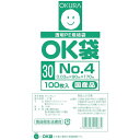 オークラ　OK袋0．03mm4号サイドシール OK(30)4SIDE ( OK304SIDE ) 大倉工業（株）