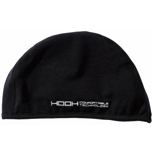 快適ウェア インナーキャップ F ブラック ( 180-F-20 ) 村上被服(株)