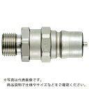 日東 HSPカプラプラグ おねじタイプ/平行ねじ・めすシート 相手側取付サイズG1/2(08388) ( 4HP-GS STEEL NBR ) 日東工器(株) ( KGK20 )(4)