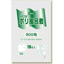 HEIKO Nポリ風呂敷 水玉 900角 透明 10枚入り ( 006685106 ) (株)シモジマ