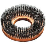 【SALE価格】コンドル 床洗浄機器 ポリシャー用 ワイヤーブラシ 12インチ ( E-12-12 ) 山崎産業(株)