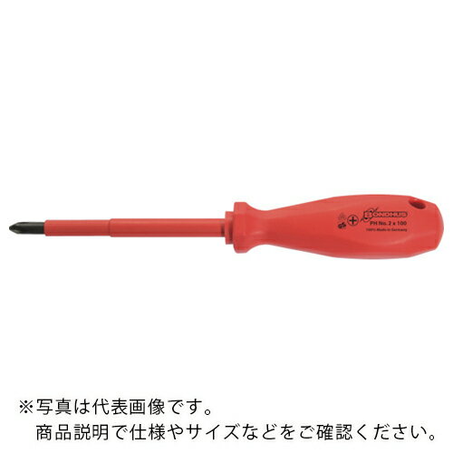 乐天商城 - BONDHUS ( ボンダス ) 絶縁(VDE)ドライバー +1×80 ( 1421 ) 【メーカー取寄】