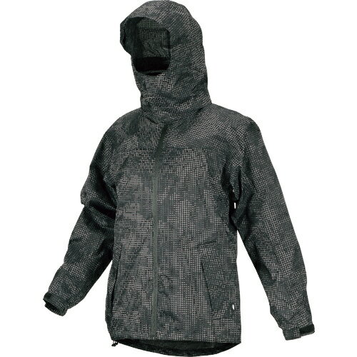 喜多 プロテクトストレッチレインウェア 4WAY・透湿 No2930 グレー LL NO2930-GRY-LL 1着 ■▼565-8498 【送料都度見積】