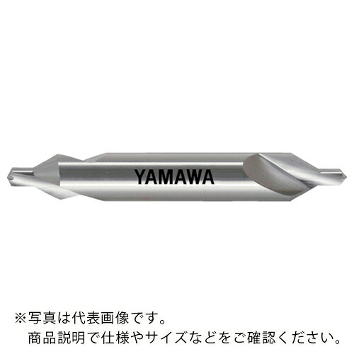 乐天商城 - ヤマワ ( 弥満和製作所 ) 強ねじれ溝JIS A形60° センタ穴ドリル CESA 6.3X60°X16 ( CESA6.3 )
