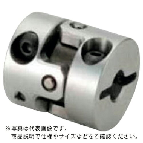 乐天商城 - 酒井製作所 精密補正軸継手 ボルトクランプタイプ カップリング UA-Cシリーズ 軸穴径8X8 ( UA-45C-8X8 ) 【メーカー取寄】