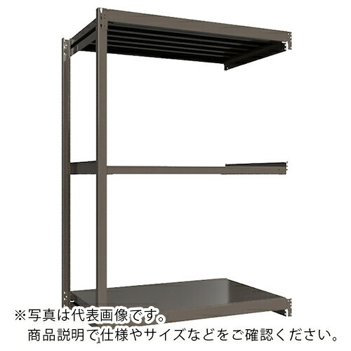 乐天商城 - ICHIMAI ( HIKARI製作所 ) 重量ボルトレスラック 段荷重1000Kg H2100×W1500×D900 天地3段 連結グレー ( TH1000-759R3 ) 【メーカー取寄】