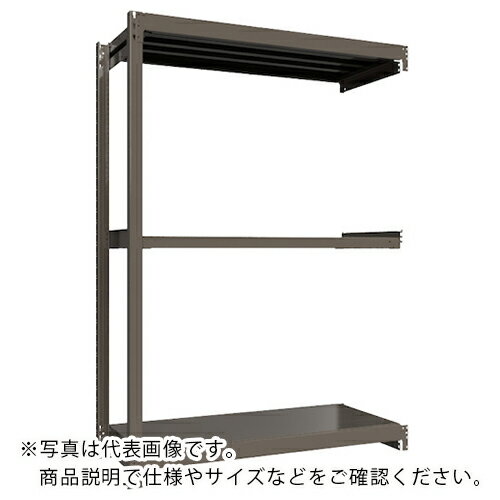 ICHIMAI 重量ボルトレスラック 段荷重1000Kg H2100×W1500×D600 天地3段 連結グレー ( TH1000-756R3 ) HIKARI製作所(株) 【メーカー取寄】(4)