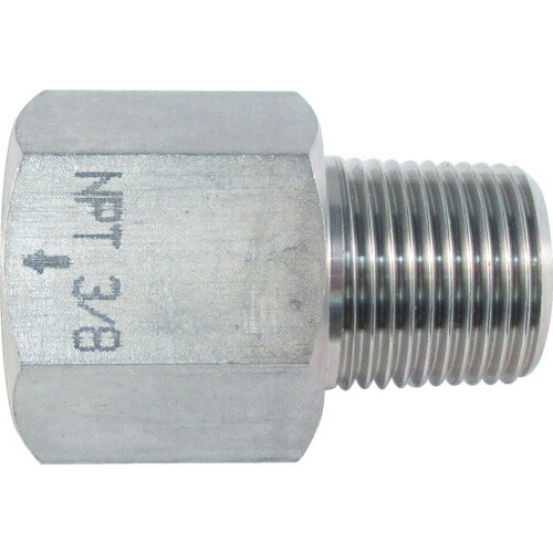 ASOH　ステンレス製　変換内外ソケット　外PT3／8×内NPT3／8 NF-8333 ( NF83
