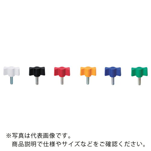 特長：可愛らしいキャンディーの形をしたノブボルトです。用途：医療用具・食品・産業等各種機械、家具などに。ご使用されている製品に使われているボルトをキャンディに。DIYにご利用ください。仕様：外径(mm)：24ノブ高さ(mm)：10ねじ寸法：M4X0.7色：黒全長(mm)：40ねじ径：4ねじ長さ(mm)：30耐熱温度(℃)：80℃材質／仕上：ノブ：ASA樹脂おねじ：スチール三価クロメート　●メーカー取寄商品について 本商品はメーカーからの取寄商品となります。 納期は、メーカー確認後、メールでご連絡させて頂きます。 在庫状況、生産状況によっては、かなり納期がかかる場合もございます。 　※お急ぎの場合は、ご注文前の納期確認も承りますので、　　お気軽にお問い合わせください。 　●代表画像について 商品によっては、代表画像を使用している場合がございます。 商品のカラー、サイズなどが異なる商品をイメージ画像として 使用させて頂いている場合がございます。 必ず、商品の品番と仕様をご確認のうえ、ご注文お願いいたいます。 　●北海道・沖縄・離島・一部地域の送料について 別途追加で送料がかかる場合がございます。 送料がかかる場合は、メールにて送料をご連絡させて頂き、 お客様にご了承頂いてからの手配となります。 　●お買上げ明細書の廃止について 当店では、個人情報保護と環境保護の観点から同封を廃止しております。 お買上げ明細書が必要な場合は、備考欄に「お買上げ明細必要」と 記載お願いいたします。 当店からの出荷の場合は、同封にて発送させて頂きます。 （※メーカー直送の場合は、PDFデータをメールさせて頂きます。） 　注意事項 ※商品名に【2個セット】等、数量の明記がない場合は1個での販売となります。